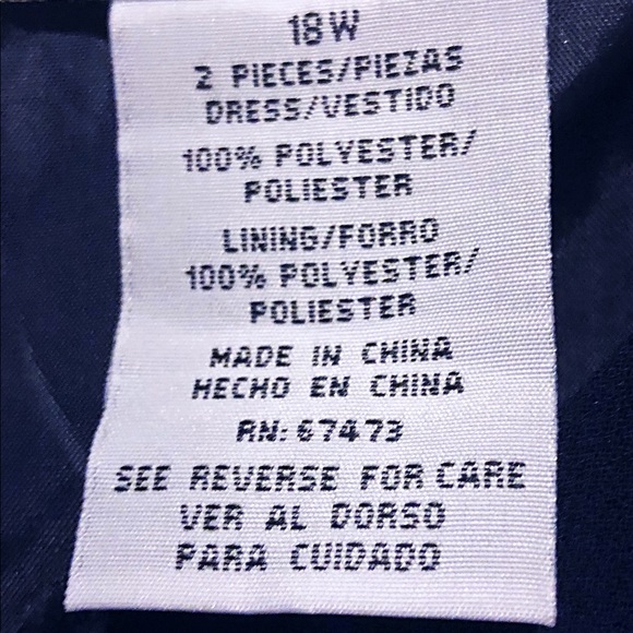 DONATED Suit-Chiffon, Sleeveless/Lined Dress w/Jac - Picture 7 of 7